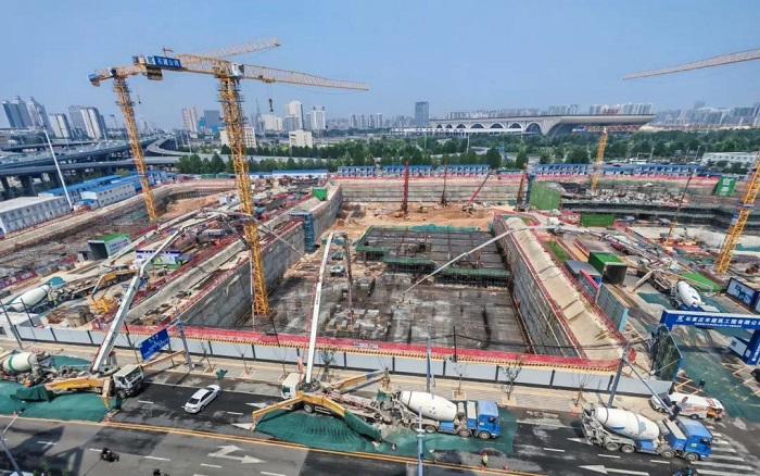 提速发展→冰球突破mg混凝土机械助建石家庄城市更新